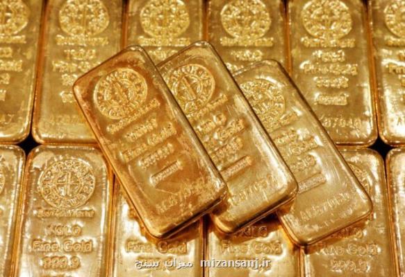 کاهش ملایم قیمت طلای جهانی
