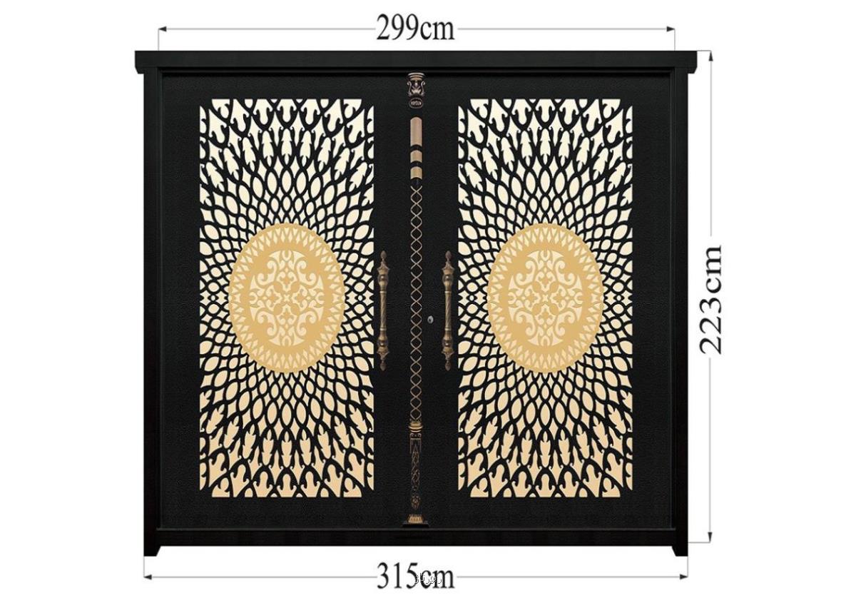 درب لیزری CNC و ورق برش لیزر