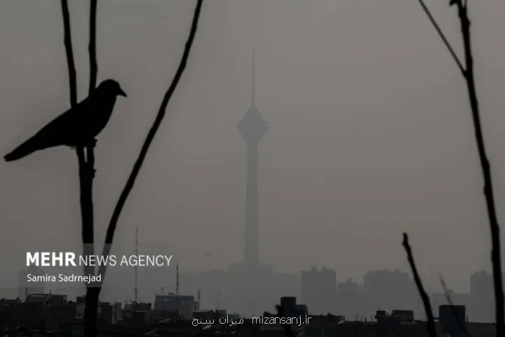 آلودگی هوا دست از سر تهران بر نمی دارد وضعیت باردیگر قرمز شد
