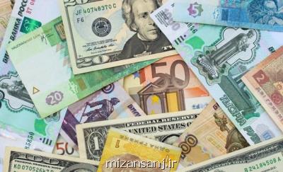 روند كاهشی نرخ رسمی یورو و پوند، قیمت ۱۰ ارز ملی ثابت ماند